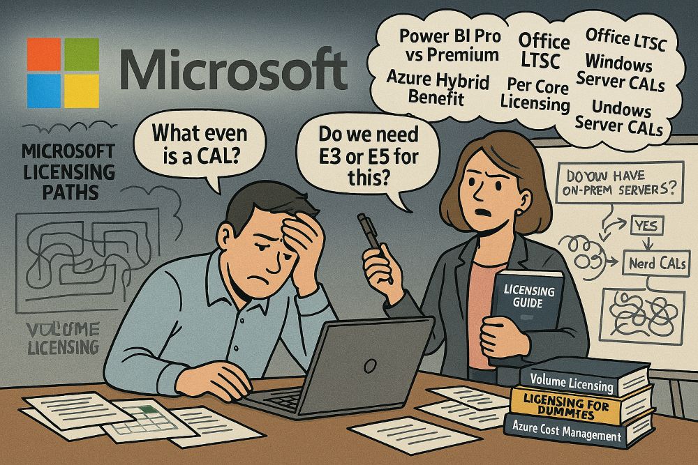 Banner for Navigating Microsoft Licensing – Clarity in Complexity