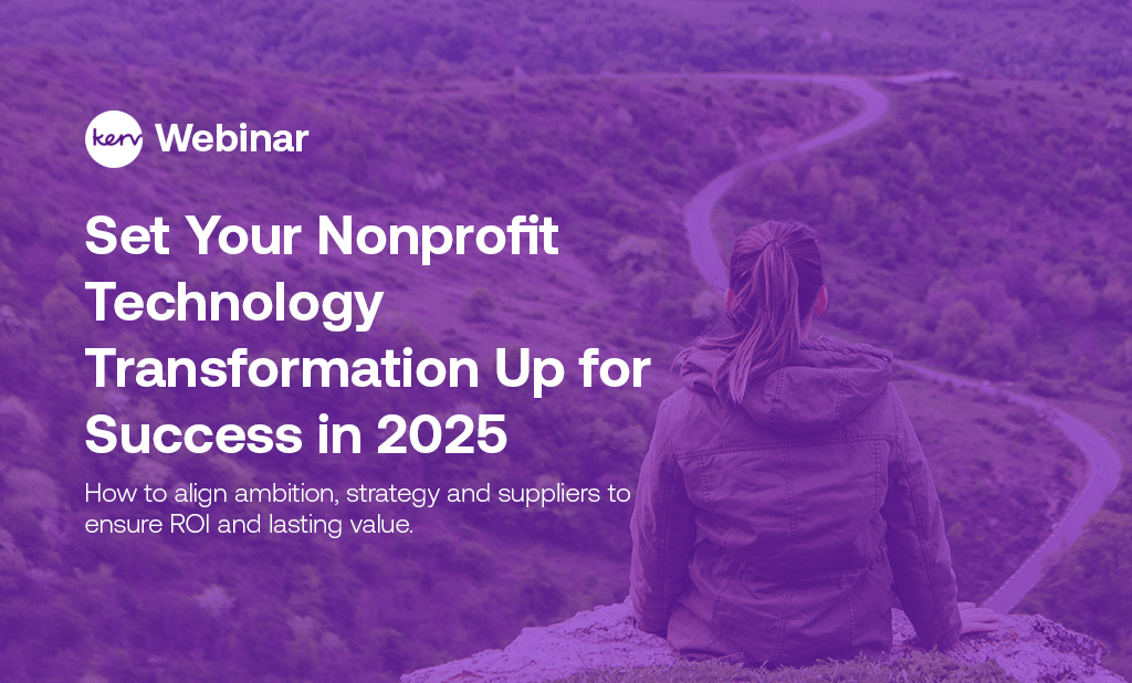 Banner for Set Your Nonprofit Technology Transformation Up for Success